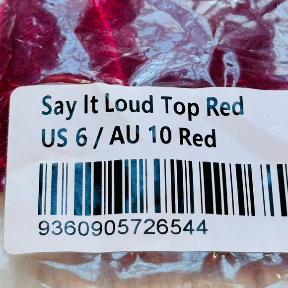 Princess Polly Red Velvet Tank Top - Picture 7 of 7